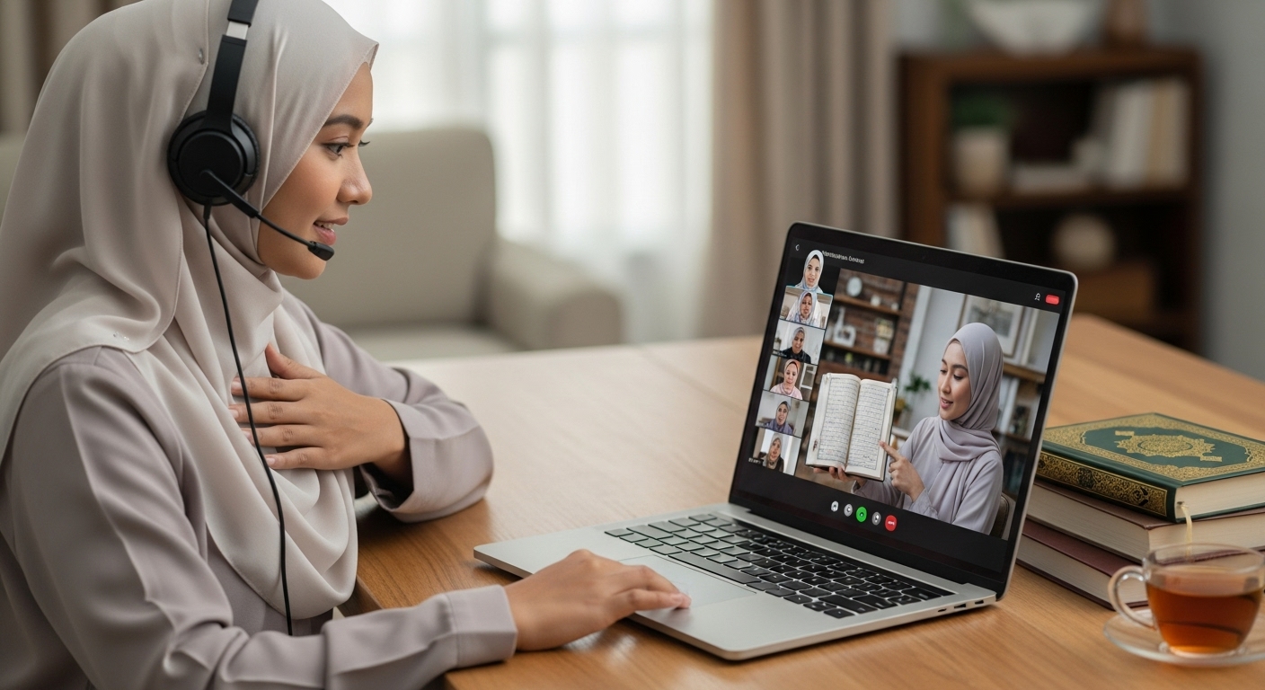 Belajar mengaji online dewasa Malaysia